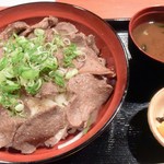 北新地　恵比寿 - 牛たん丼は¥1,000だった～