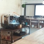 カフェ テルツィーナ  - これでコーヒーを淹れてくれました