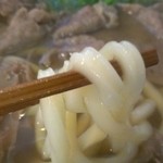 手造りうどん 楽々 - 旨い！