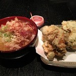 ふくい、望洋楼 - 季節のかき揚げおろし蕎麦