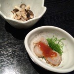 山水苑 - お通し