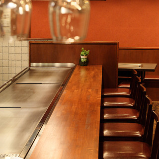 お好み焼らしくない【清潔感】カウンター席でお一人様も◎