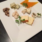 レストラン モモ - チーズ盛り合わせ