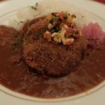 アピシウス - 「岩手短角牛のメンチカツカレー」（2016.6.5チャリティカレー）