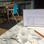 福田屋 - 注文は紙にエンピツで