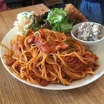 カメイノ食堂 - 2016/6喫茶店のナポリタン