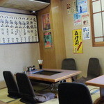 山海亭 たんや もうもう - お好み焼きのお座敷スペース2