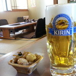 山海亭 たんや もうもう - 生ビールは中540円