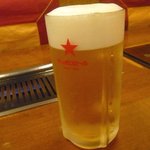 東海苑 - 生ビール大７８０円