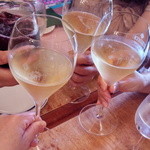 アンティカ オステリア バーチョ - 乾杯