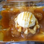 そらいえ - 焦しキャラメルのワッフルアイス：500円