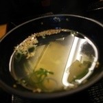 道頓堀肉劇場 - 味噌汁