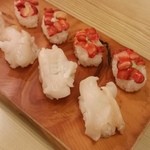 幸寿し 本店 - 貝二種