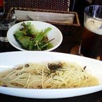 華々美人 - 山菜ときのこの和風パスタ