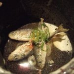 魚匠 銀平 - 豆鯵の南蛮漬け