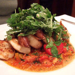 ラミティエ - ホタテ貝とホタルイカのポワレ ラタトゥイユ添え