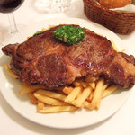 ラミティエ - 牛リブロースステーキとフライドポテト(+315円)