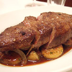 ラミティエ - 仔牛のレバーのステーキ シェリービネガーソース(+420円)