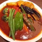 木多郎 - 野菜カリー （じゃがいもトッピング）（辛口）