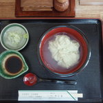 三たて蕎麦 やじま - そばがき、８００円。ふわふわ、とろ～り、あま～い。