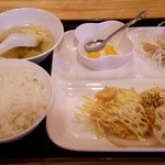 街角のおもてなし 錦亭 - 海老マヨ定食：850円