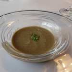 Restaurant Satoshi.F - 和良川（試験解禁）の鮎スープ