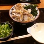 丸亀製麺 十日市店 - あさりうどん（並）：590円