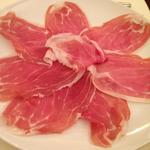 Osteria del Gesso - 本場、パルマの生ハム。