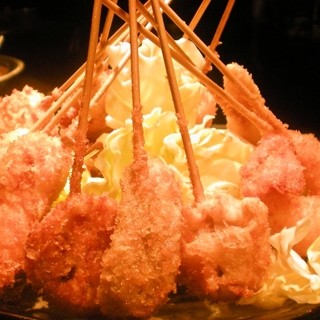 Fried Fried Skewers ★15 skewers ¥1800 ★8 skewers ¥1100