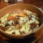 洋食エリーゼ - 夜限定・焼チーズバーグカレー（1,100円）