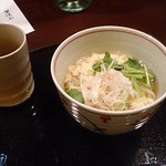 日本料理 対い鶴 - カニうどん