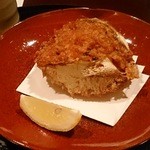 日本料理 対い鶴 - カニ甲羅あげ