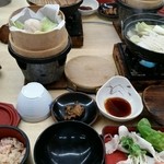 Shingen Yakata - かに飯、かに鍋定食。