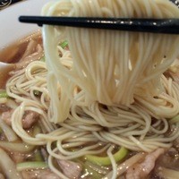 銀座アスター 本店 - セロリ湯麺②