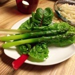 Nasu Ichiya Hoteru - ディナー：しゃぶしゃぶの野菜追加