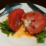 シトラス - 「名物トマトのファルシーサラダ」の断面h28.6.6撮影