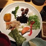 魚可祝 - ランチ刺身定食1,000円+惣菜バイキング