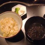 横浜うかい亭 - ガーリックライス