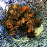 西宮家 母屋 - お口直しの古漬け