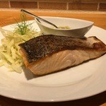 San Jacopino - お魚料理サーモン2,000円～（黒板メニュー）