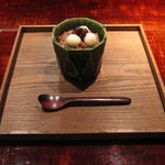 茶菓円山 - 冷やし汁粉(2016.06)