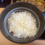 吉野家 - 麦のせご飯