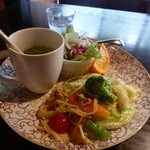 Cafe 住留 - パスタランチ　980円