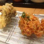 Makino - 舞茸、桜えびのかき揚げ（2016，5）