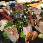すし・魚処 のへそ  本店 - 刺身盛り