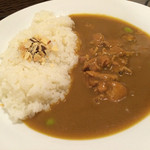 カレーショップトップス - 枝豆とポークのカレー2016.5撮影