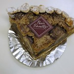 パティスリー・パリセヴェイユ - タルト・オ・マロン・ア・ラ・カフェ　450円　1/4サイズ