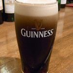 なかむら屋 - ギネス黒ビール（サージャー）￥６００