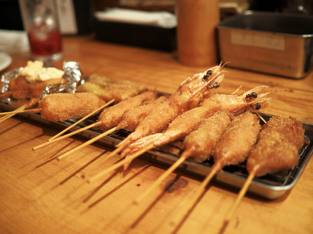 閉店 串カツ専門店心斎橋カラッと 心斎橋 串揚げ 串かつ 食べログ