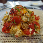 ビストロ ダイア - 2016.06　トマトと貝類の冷製カッペリーニ☆